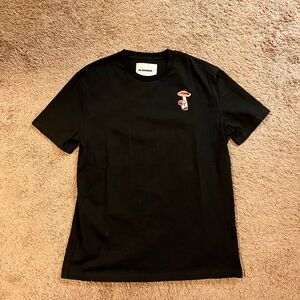 Jil Sander Unisex Black Tee – Size S (US Women’s 6 Fit Oversized)